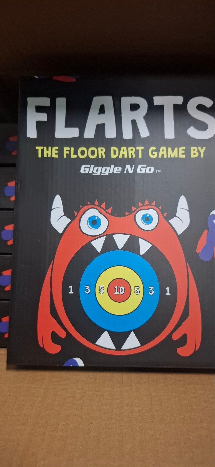 6 x Giggle N Go Flarts Vloer Dart Spel - Nieuw in doos!