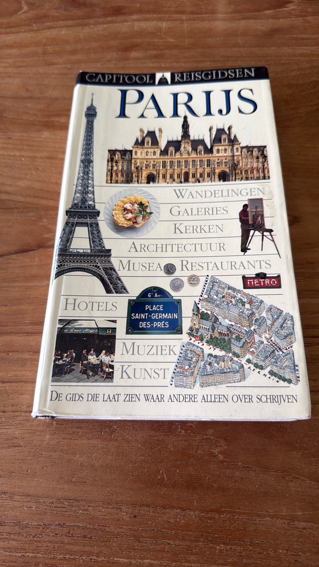 Reisgidsen Parijs, Wenen, Praag, Barcelona, Frankrijk, Boeken, Gelezen, Capitool, Europa, Ophalen of Verzenden
