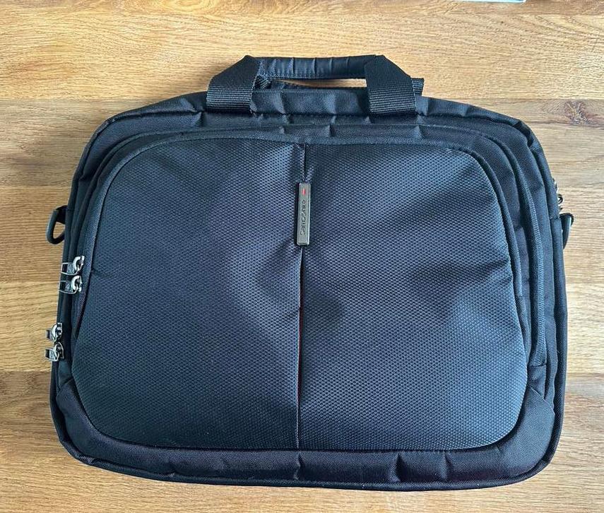 Samsonite Laptoptas Zwart - Perfect voor 15 inch laptops, Computers en Software, Laptoptassen, Zo goed als nieuw, Aktetas, 15 inch