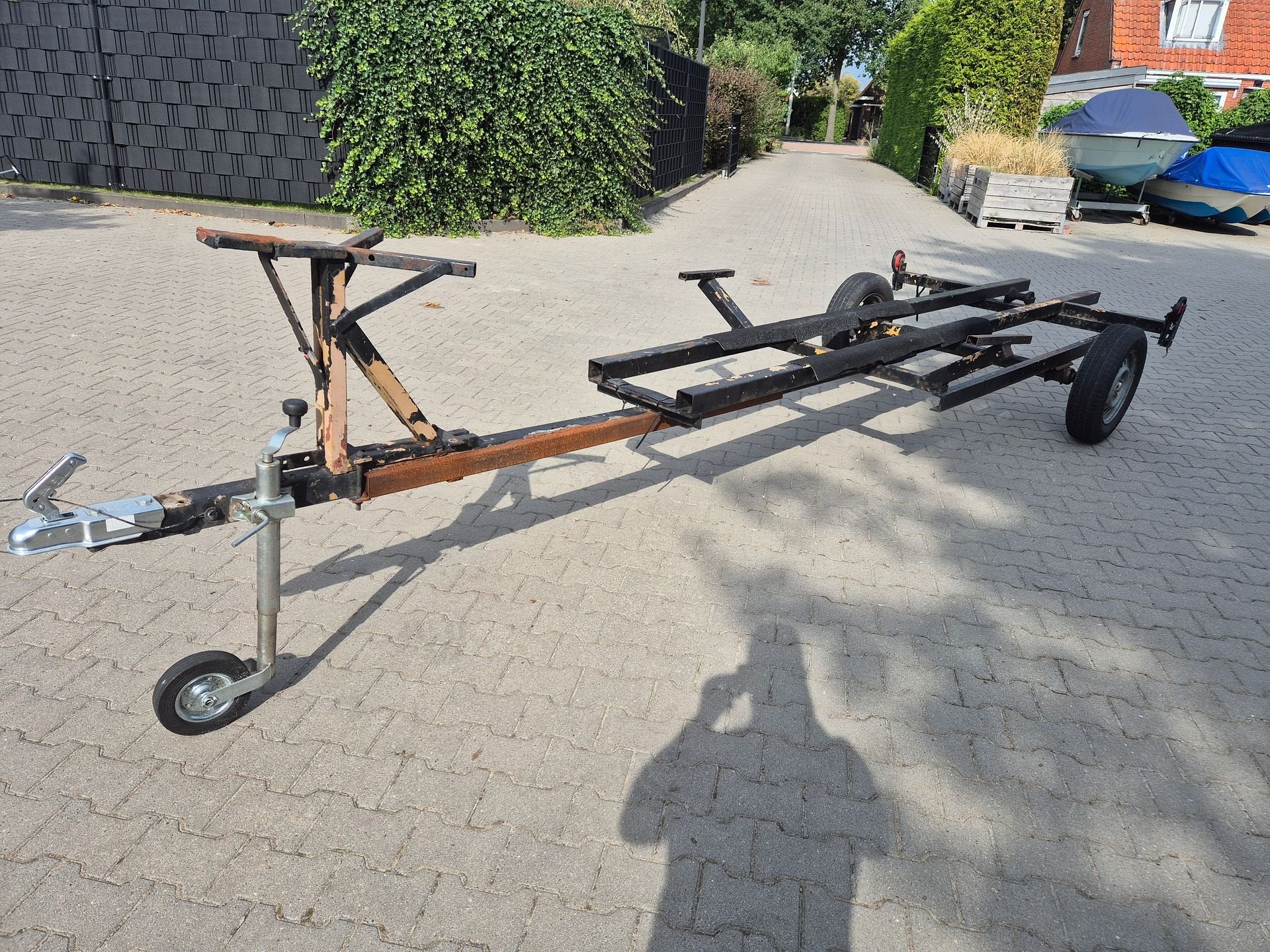 Diverse stallingtrailers vanaf 150,-, Watersport en Boten, Boottrailers, Minder dan 1500 kg, Gebruikt, -, Sloepentrailer