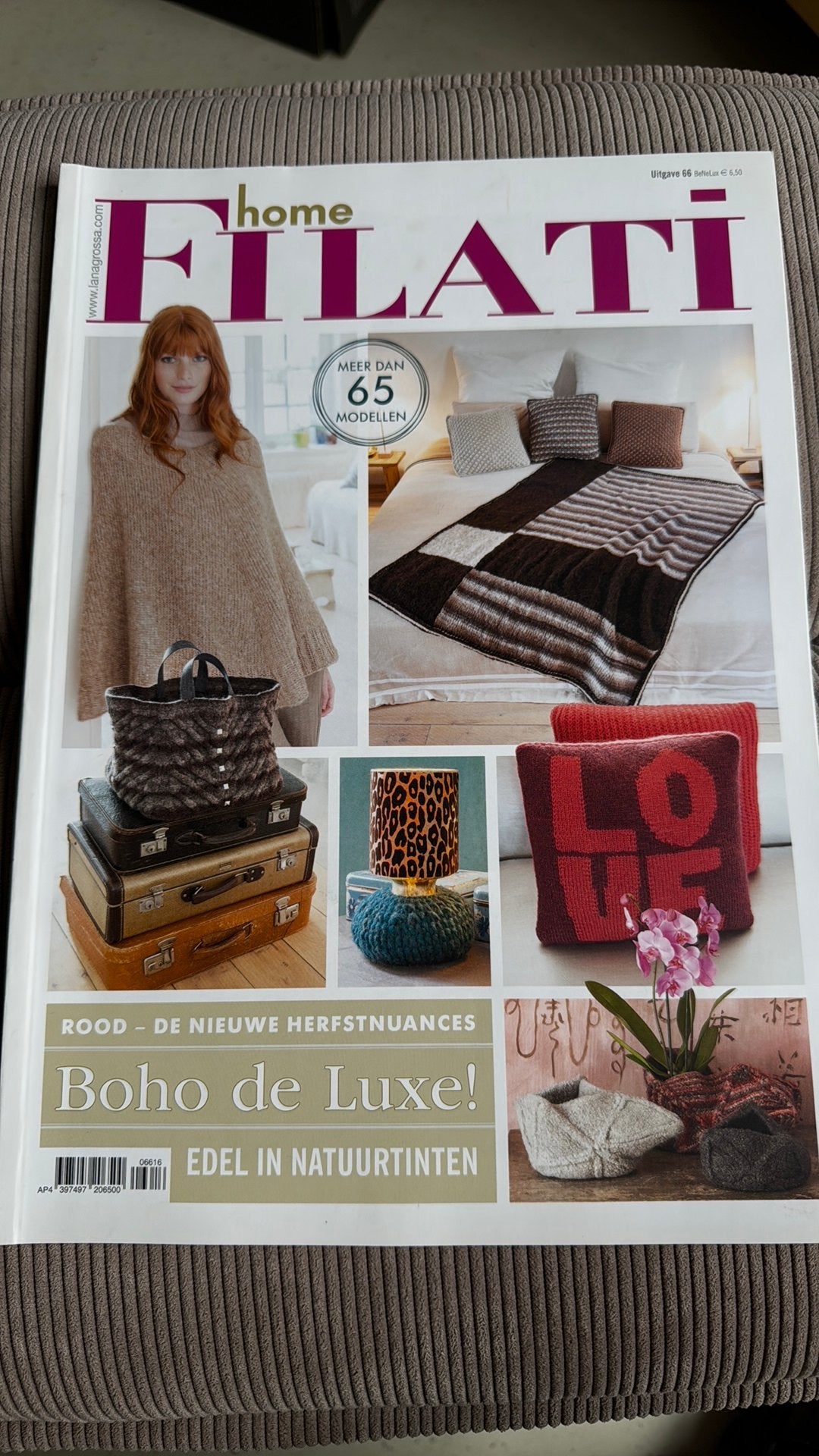 Home Filati uitgave 66, Ophalen of Verzenden, Zo goed als nieuw, Haken, Patroon of Boek