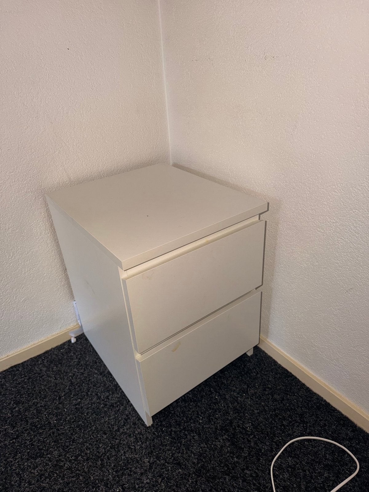 Ladekastje met 2 lades - 40x48x55 cm, Ophalen, Minder dan 50 cm, Gebruikt, 1 of 2 laden