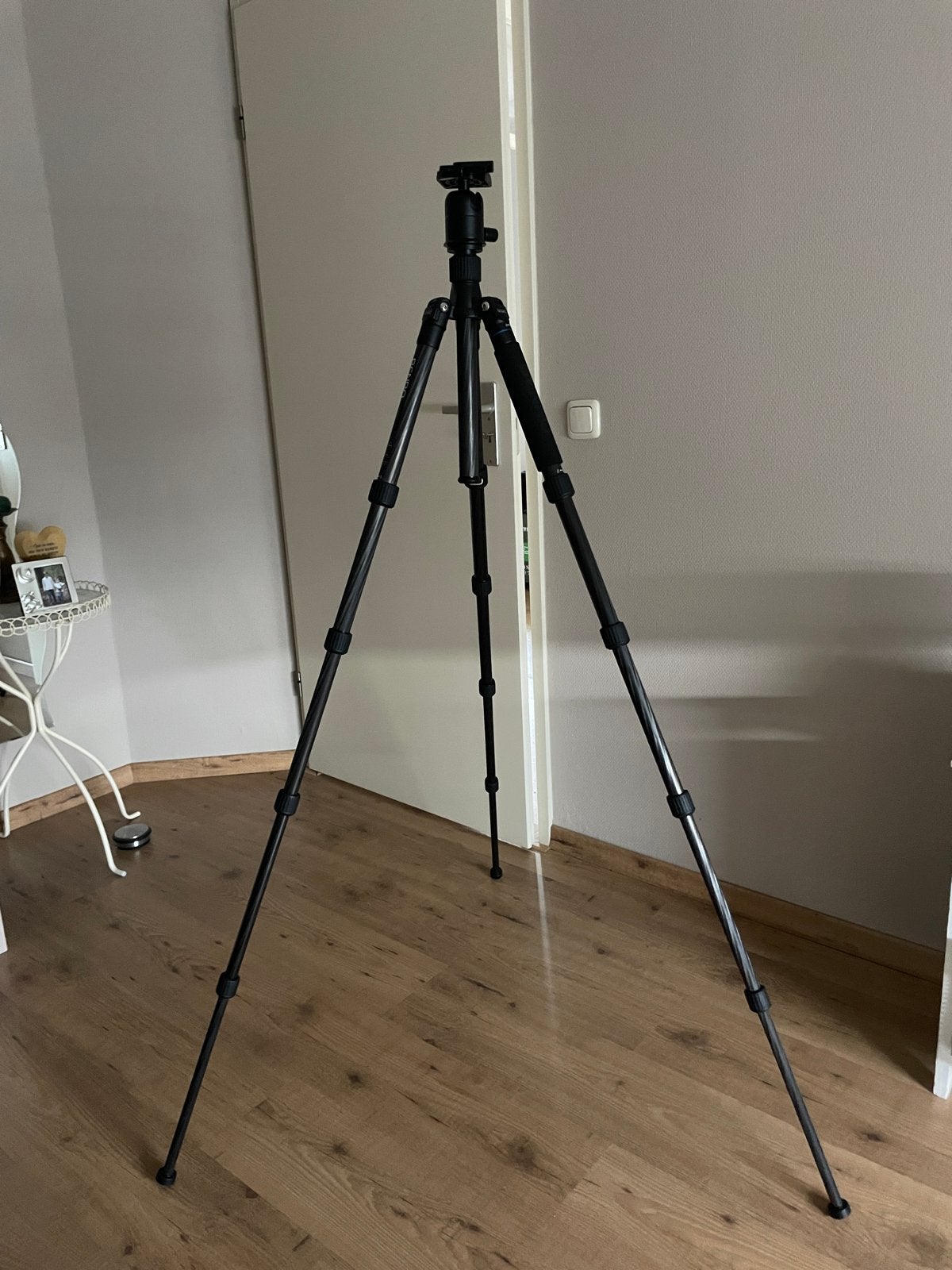 Benro C2692T Carbon Reistatief - Zo goed als nieuw, Benro, Zo goed als nieuw, 150 tot 175 cm, Inclusief draagtas