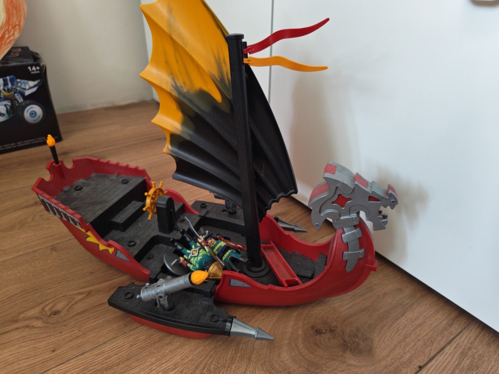 Playmobil Drakenboot met figuren, Ophalen, Gebruikt, Complete set, Dragons