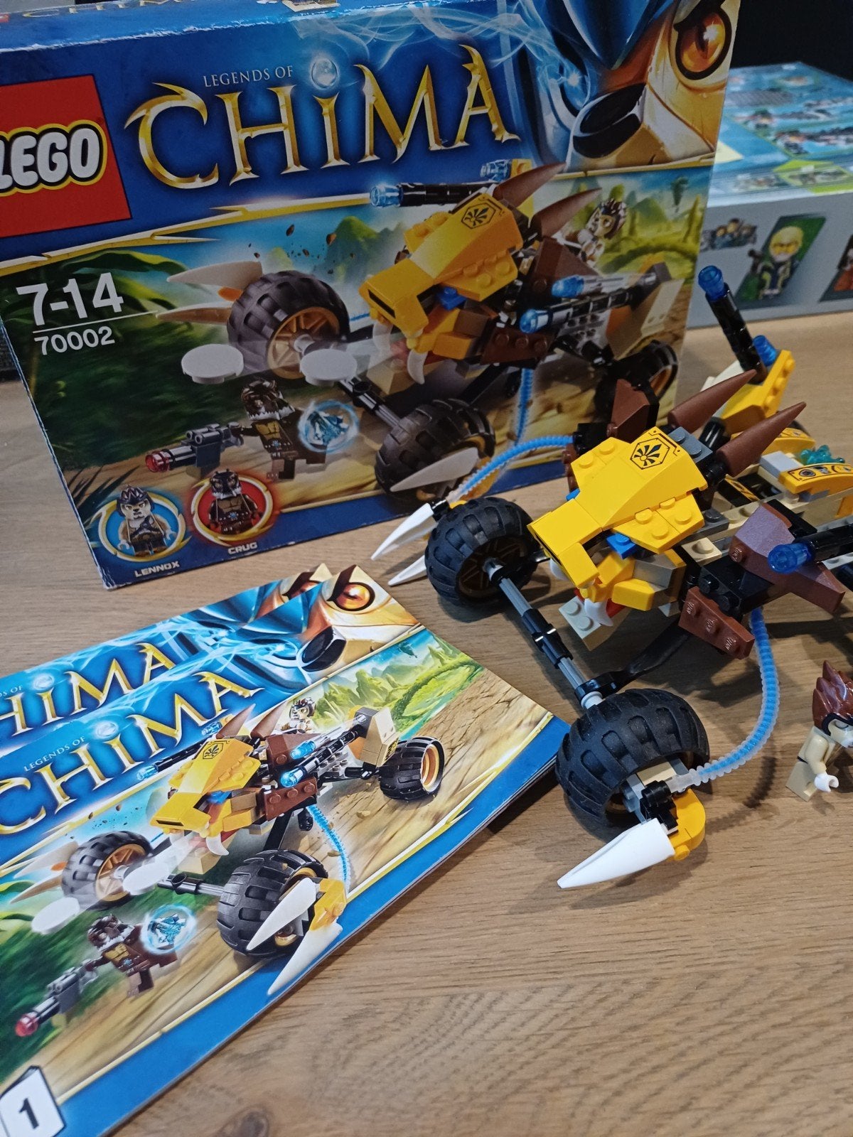 Lego Legends of Chima 70002, Kinderen en Baby's, Speelgoed | Duplo en Lego, Verzenden, Gebruikt