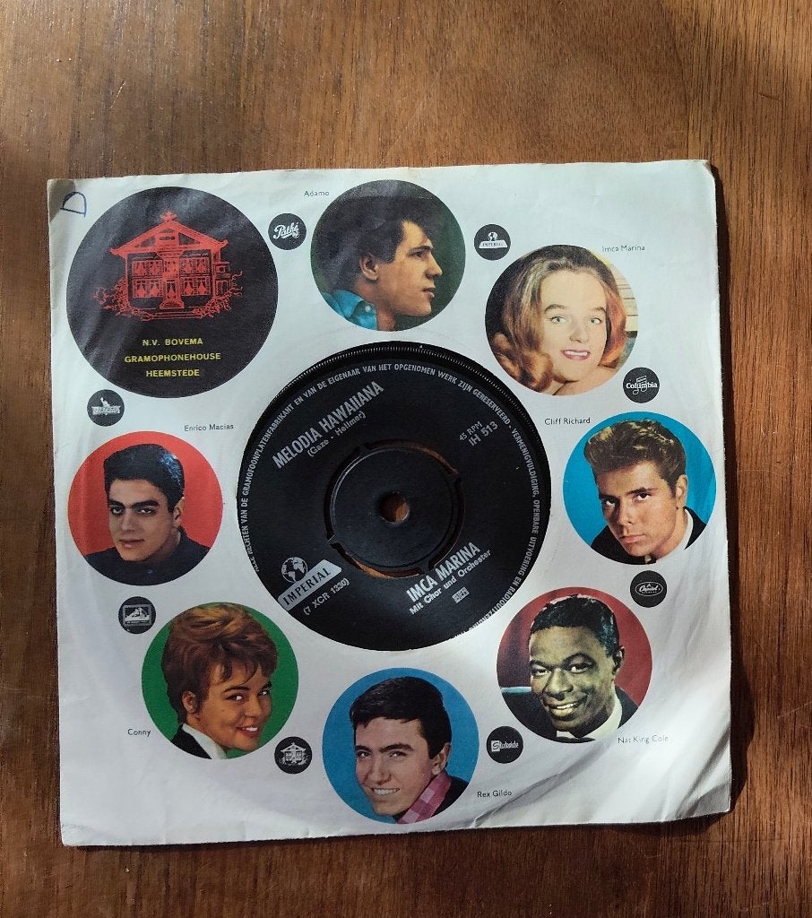 Imca Marina, Cd's en Dvd's, Vinyl Singles, LP, 7 inch, Ophalen of Verzenden, Zo goed als nieuw