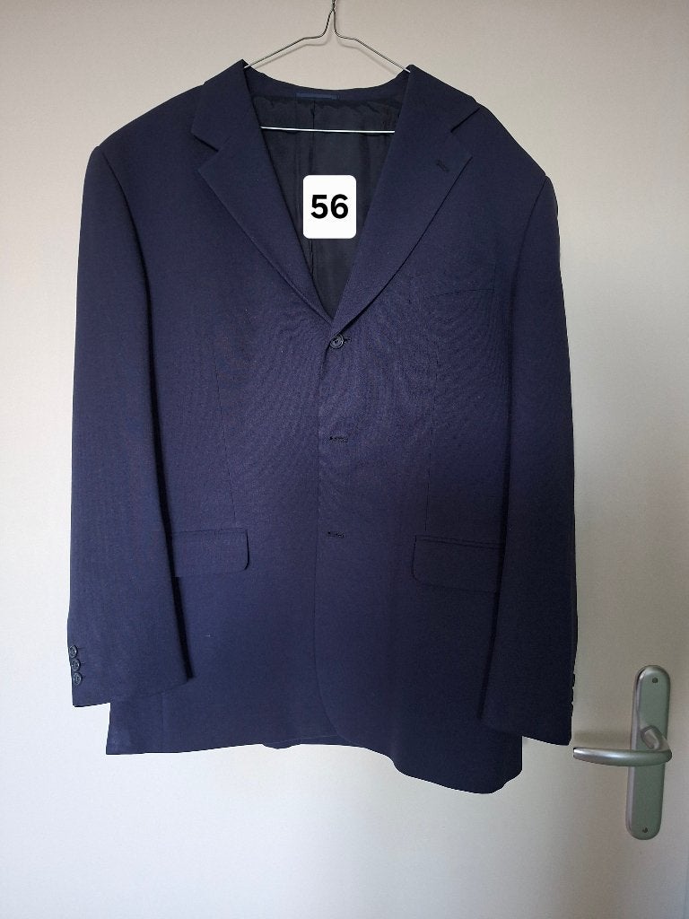 Colbert 56 donkerblauw Colville | Jas pak donkerblauw 56, Blauw, Maat 56/58 (XL), Ophalen of Verzenden, Colville