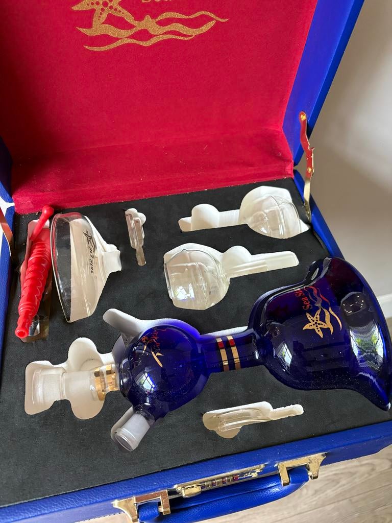 Luxe Shisha / Waterpijp Set compleet in koffer, Ophalen of Verzenden, Zo goed als nieuw, (Water)pijp