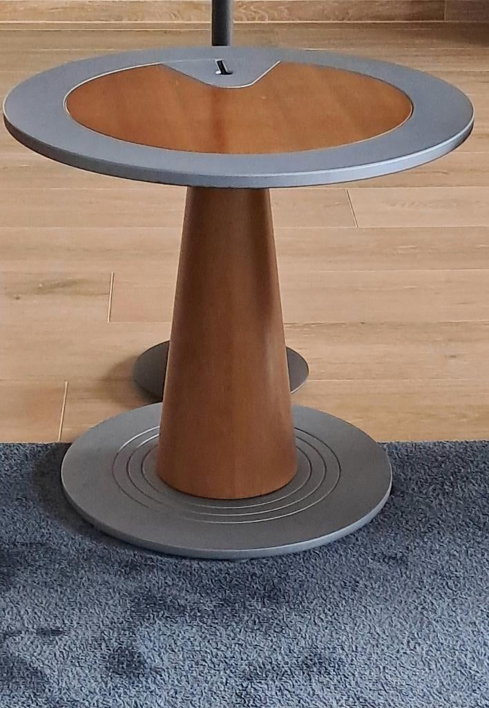 Leolux design bijzettafel Calumet, Overige materialen, Minder dan 55 cm, Rond, Zo goed als nieuw