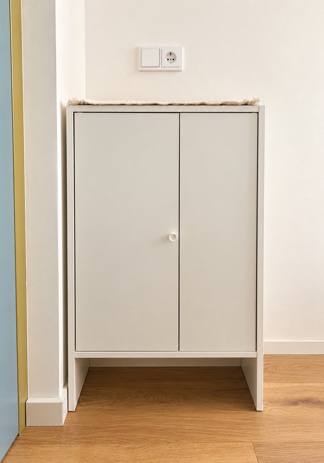 Titel: IKEA BAGGEBO kast wit + gratis accessoires, Huis en Inrichting, Ophalen, Gebruikt