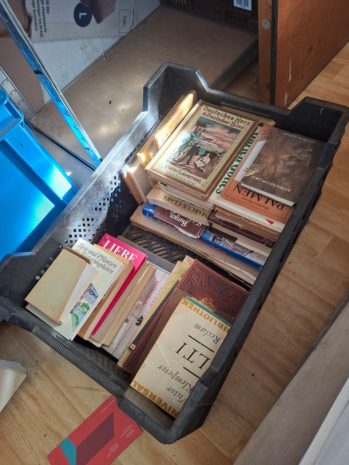 kleine partij oude duitse boeken., Ophalen