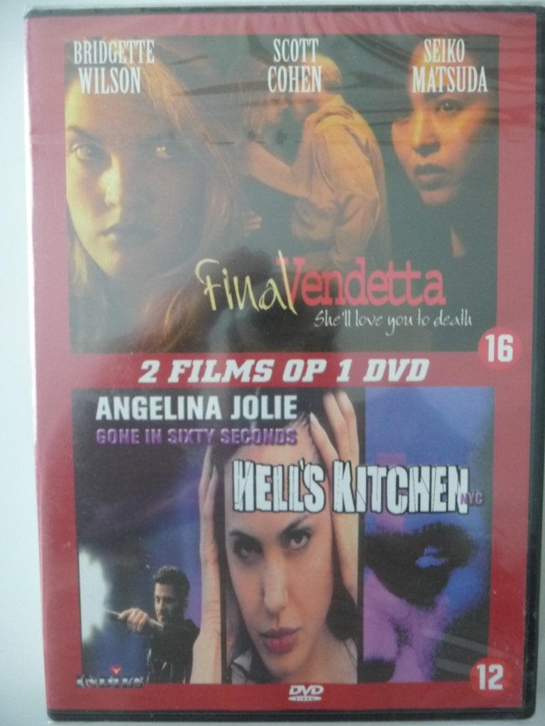 06F: Final vendetta en Hell's kitchen (in plastic), Vanaf 16 jaar, Ophalen of Verzenden, Nieuw in verpakking, Actiethriller