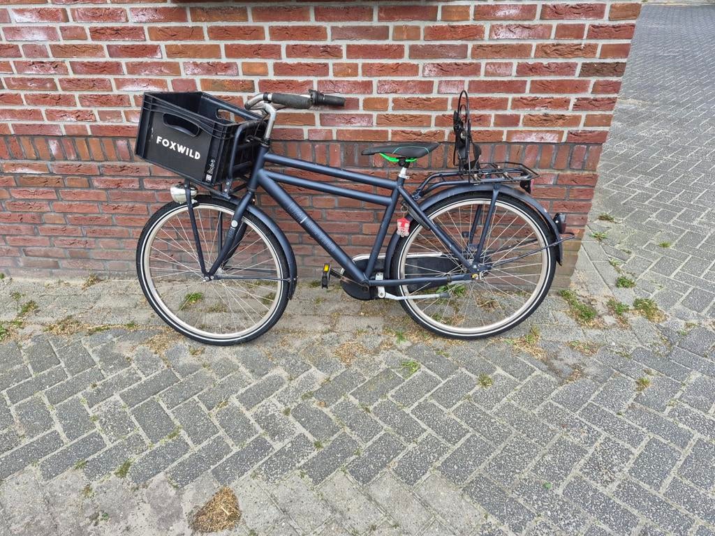 Kinderfiets met krat en schooltasbeugel, Fietsen en Brommers, Fietsen | Kinderfietsjes, Ophalen