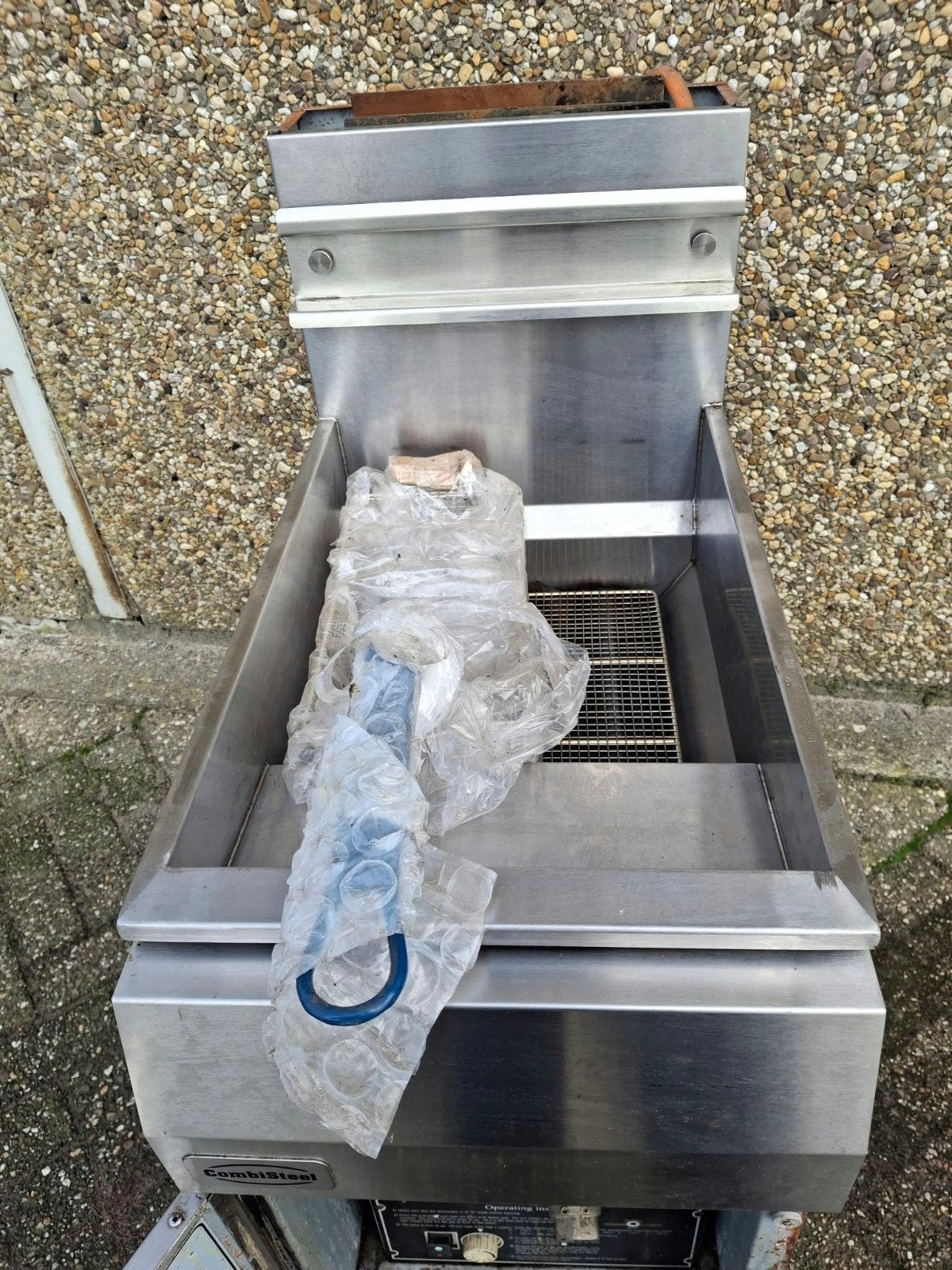 Combi Steel Gas Frituur, Zakelijke goederen, Ophalen, Gebruikt, Fornuis, Frituur en Grillen