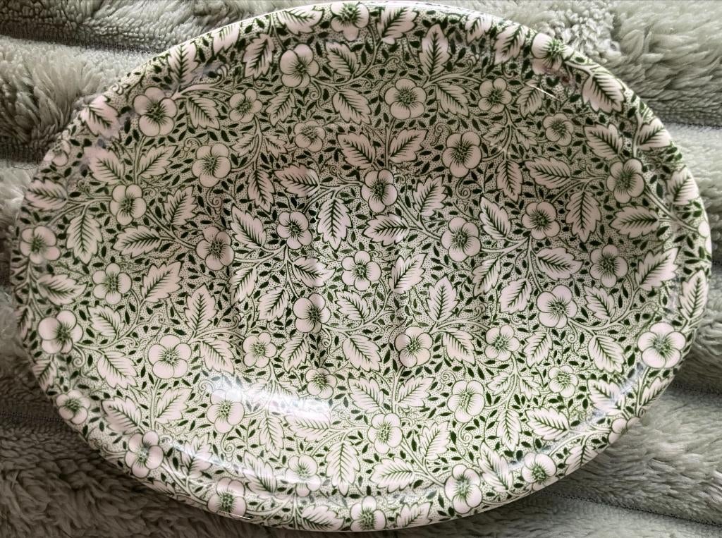 Groene Mason’s Ironstone by Crabtree & Evelyn set, Antiek en Kunst, Ophalen