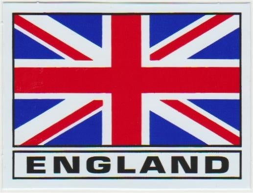 Union Jack [Engelse vlag] sticker #9, Ophalen of Verzenden
