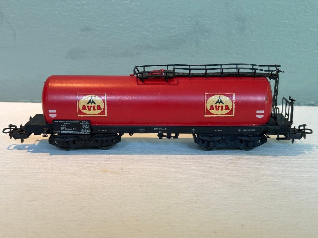 Märklin 4649 ketelwagon Avia, Wisselstroom, Gebruikt, Wagon, Ophalen of Verzenden