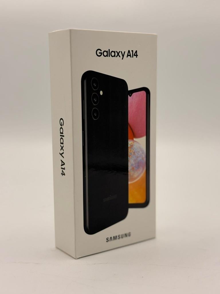 Samsung Galaxy A14 128GB Black – Nieuw en ongeopend, ., Zwart, Nieuw, Ophalen of Verzenden