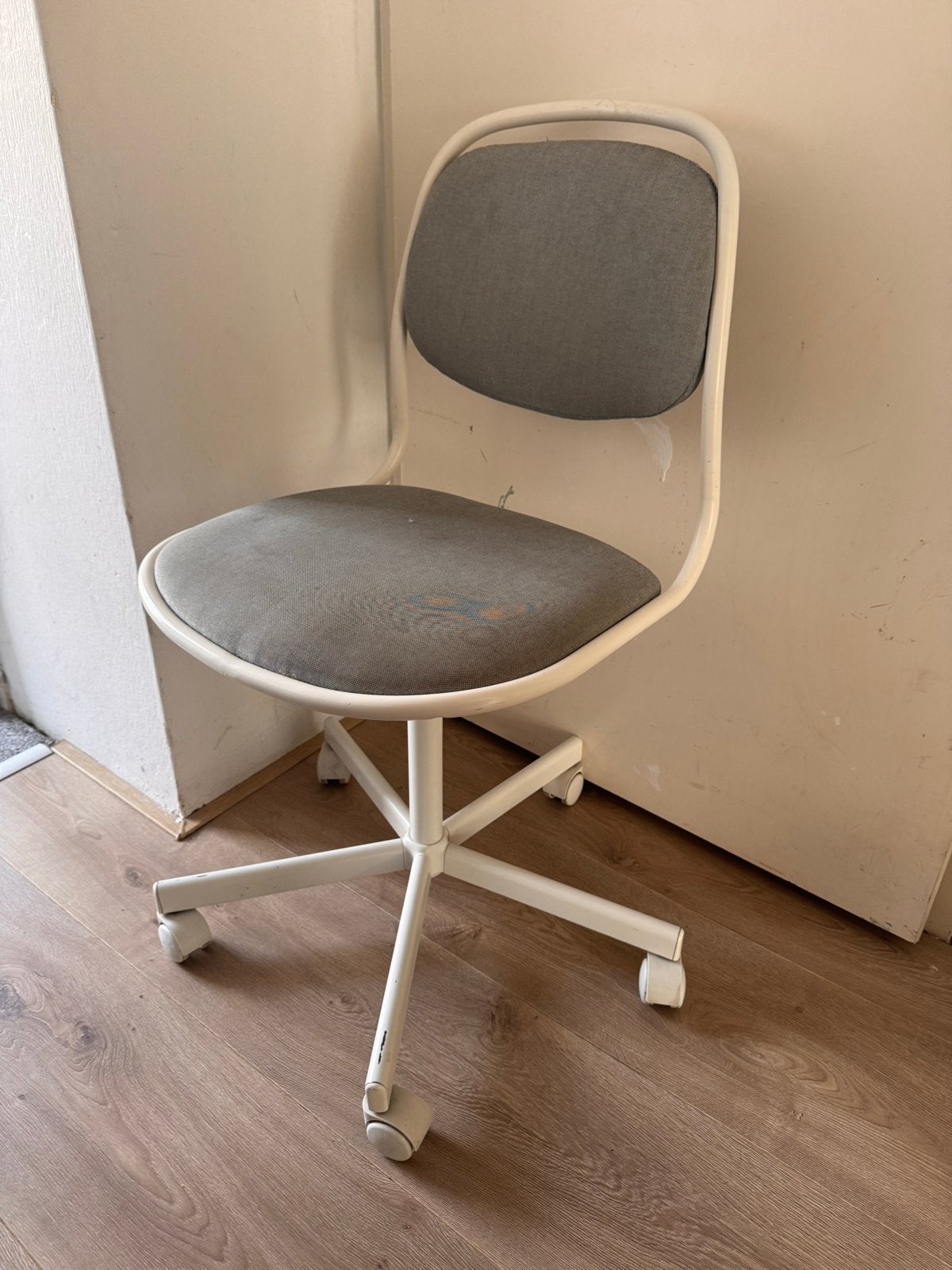 IKEA Orfjall bureaustoel grijs, Ophalen, Gebruikt, Grijs, Bureaustoel