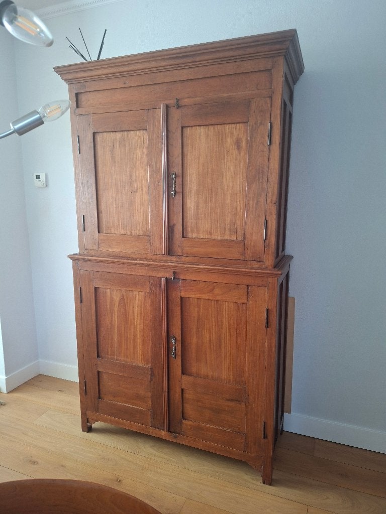 schitterende vol houten kast, Ophalen, Gebruikt, 200 cm of meer, 150 tot 200 cm