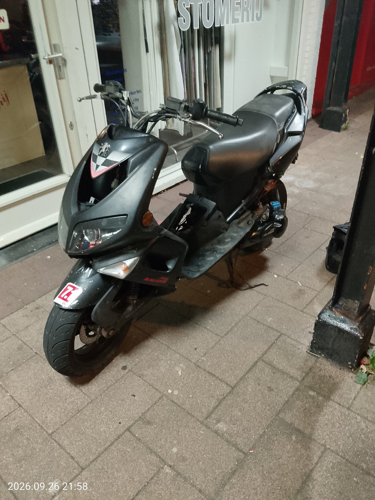 Peugeot Speedfight 2 2005 WOK DD - Malossi Sport 70cc, Fietsen en Brommers, Ophalen, Tweetakt, Gebruikt, Peugeot