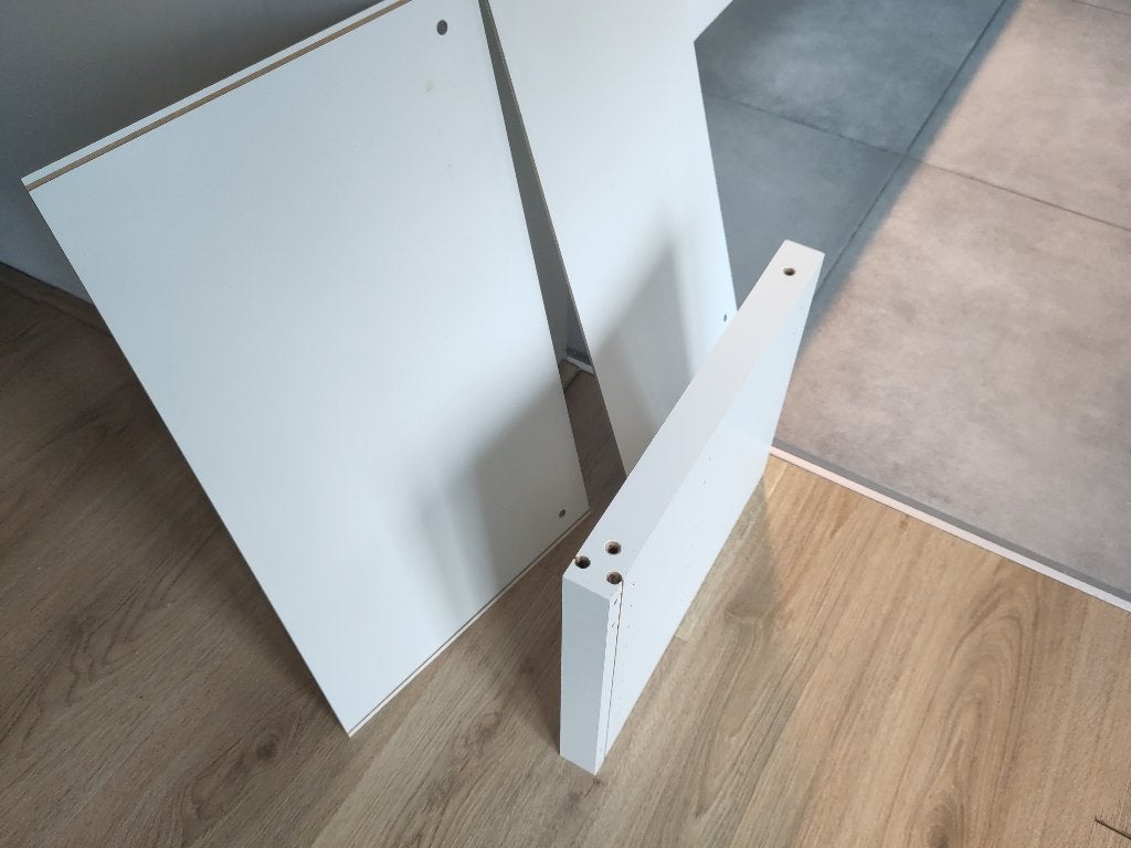 BESTÅ Basiselement onderdelen, wit, Ophalen, 50 tot 100 cm, Zo goed als nieuw, Minder dan 100 cm