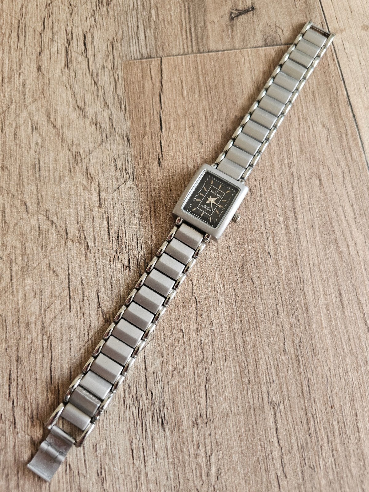 Mooi dames horloge - Christian Delon - Nieuwe batterij nodig, Overige merken, Staal, Gebruikt, Staal