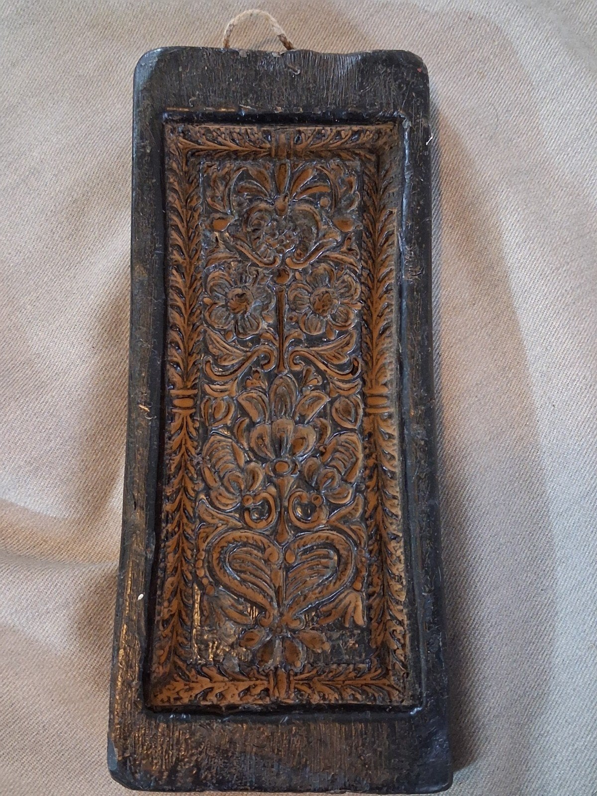 Oud Stempelblok, printblok uit Oost Azië, Antiek en Kunst, Ophalen of Verzenden