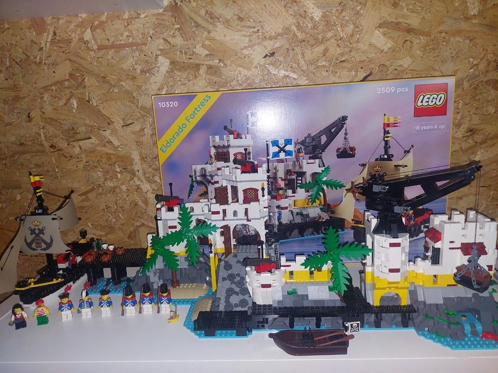 Lego Eldorado Fort 10320, Eén persoon