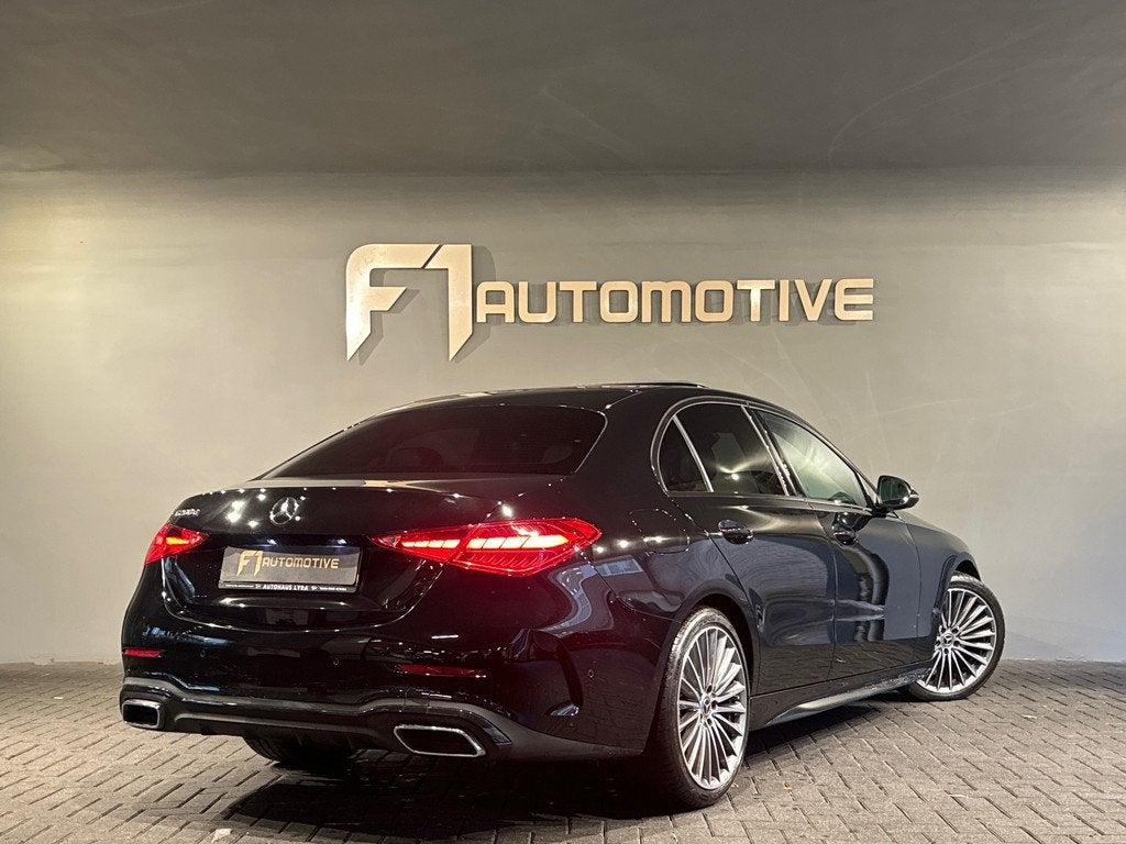 Mercedes-Benz C-klasse 200 d AMG Pano|Memory|Burmester|360Ca, Auto's, Mercedes-Benz, Automaat, Achterwielaandrijving, 4 cilinders