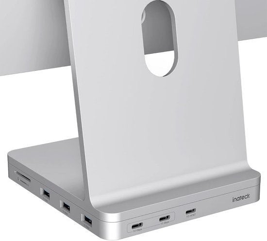 Apple IMAC of MAC mini docking station 8 ports, Inateck, Ophalen of Verzenden, USB-hub, Gebruikt