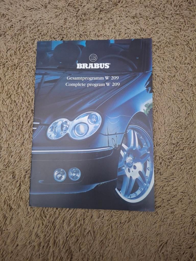 Autofolder Brabus W 209, Verzenden, Overige merken
