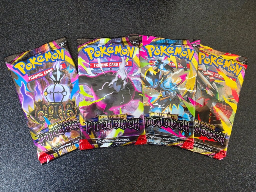 Pokémon Mega Evolution - Pitch Black Booster Pack, Ophalen of Verzenden, Nieuw, Booster