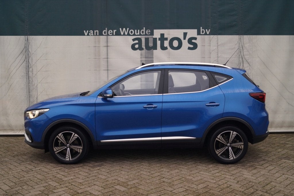 MG ZS EV Luxury 45 kWh -SOH89%-PANO-LEER-NAVI-, Auto's, Automaat, 0 cilinders, Gebruikt, 1507 kg
