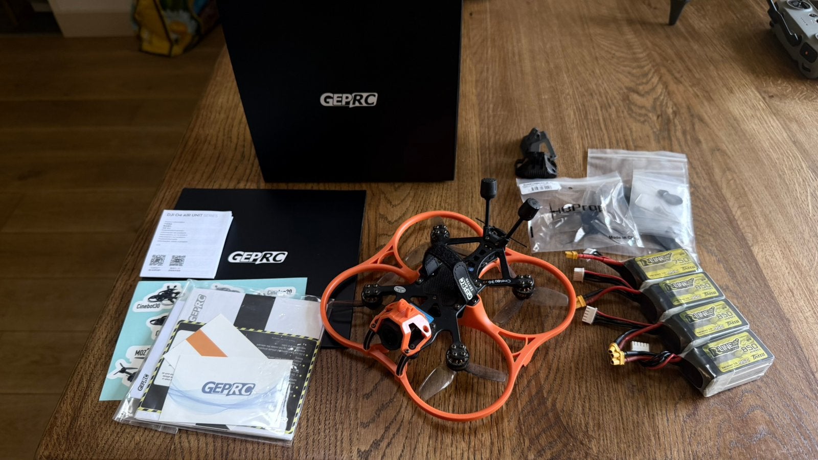 GepRC Cinelog V3 - DJI O4 - ELRS, Audio, Tv en Foto, Drones, Ophalen of Verzenden, Zo goed als nieuw