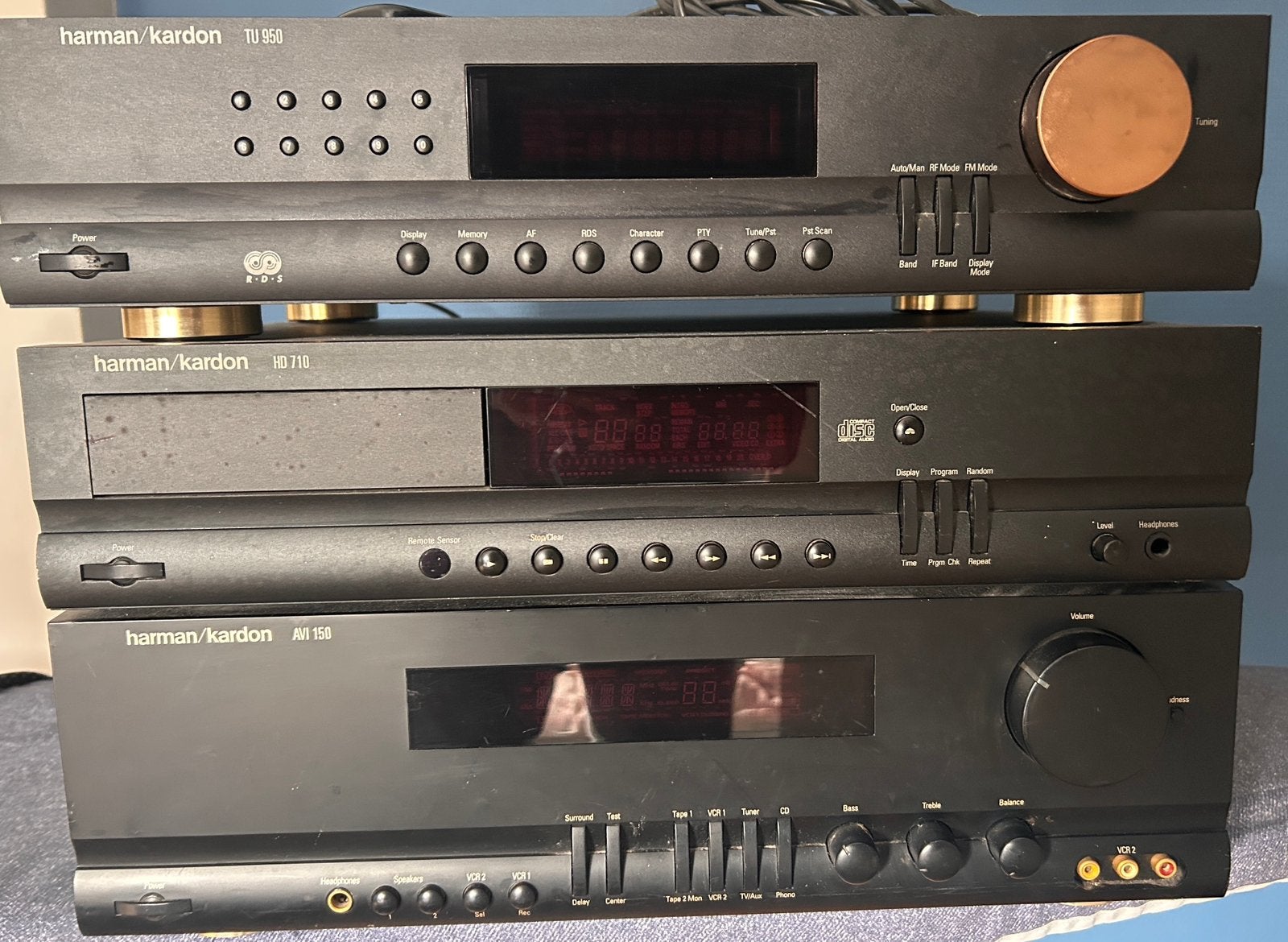 Harman Kardon stereoset AVI150 HD710 en TU950, Ophalen of Verzenden, Gebruikt, Overige merken, Losse componenten