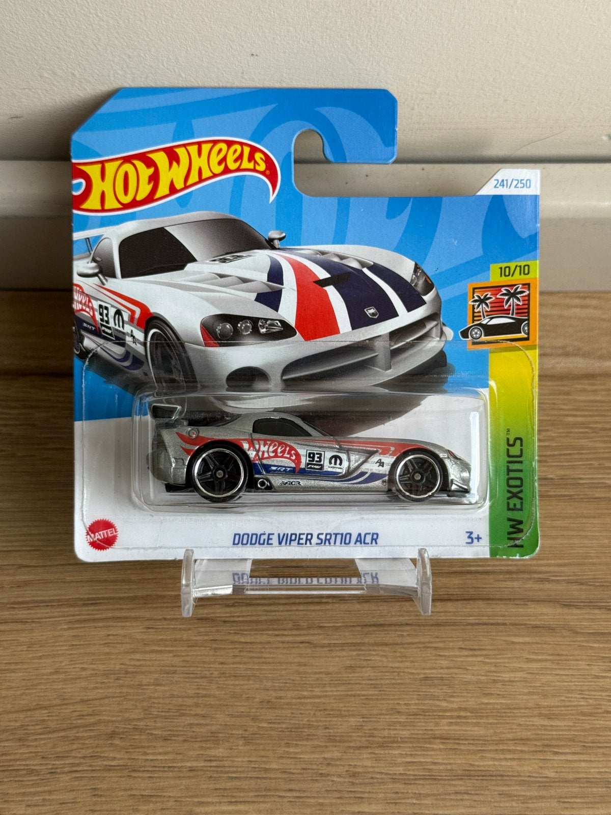 Dodge Viper SRT10 ACR Hot Wheels Mainline HW Exotics 10/10, Ophalen, Zo goed als nieuw, Auto