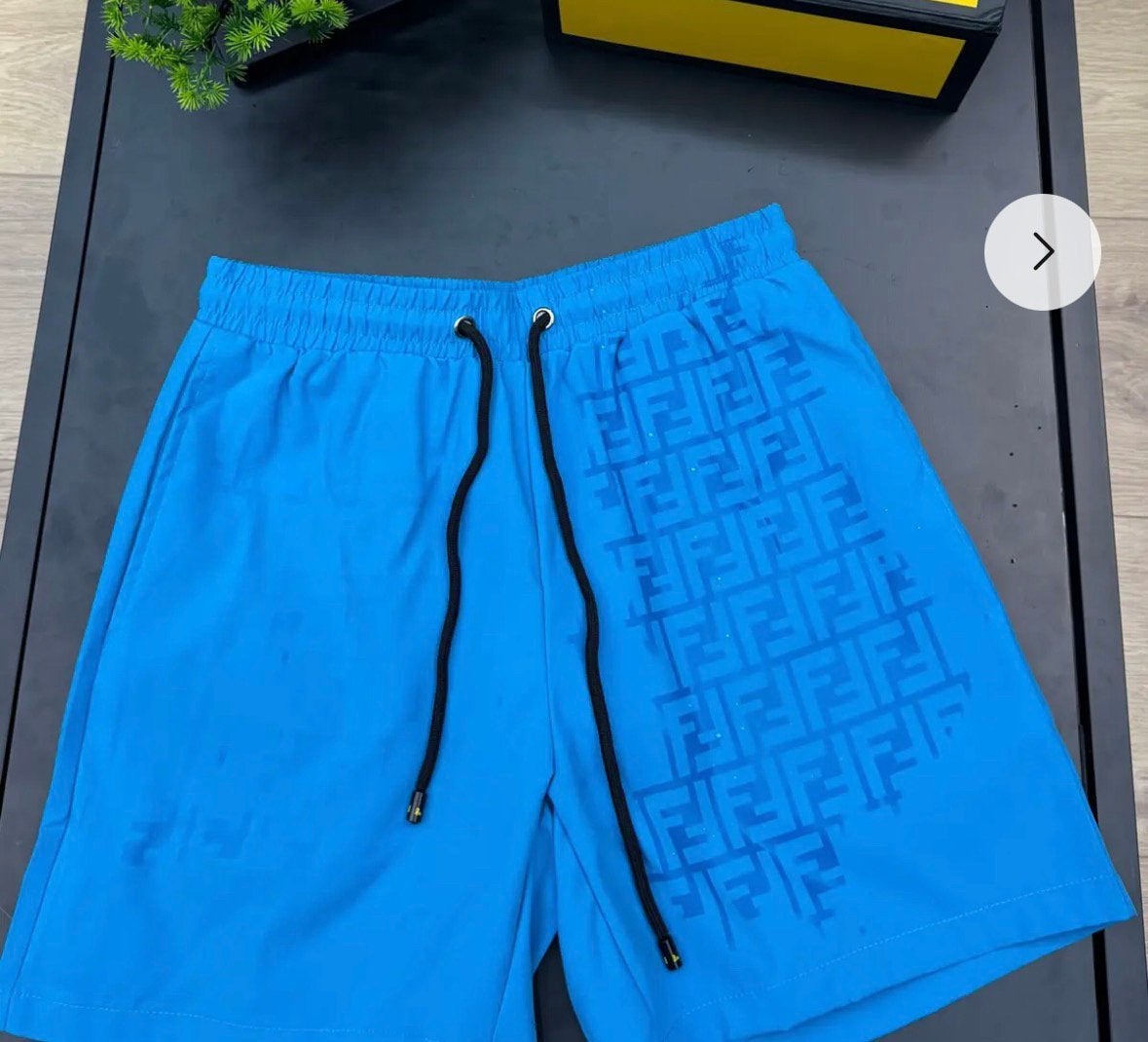 Fendi zwembroek, Ophalen of Verzenden, Maat 52/54 (L), Blauw, Zwemshort