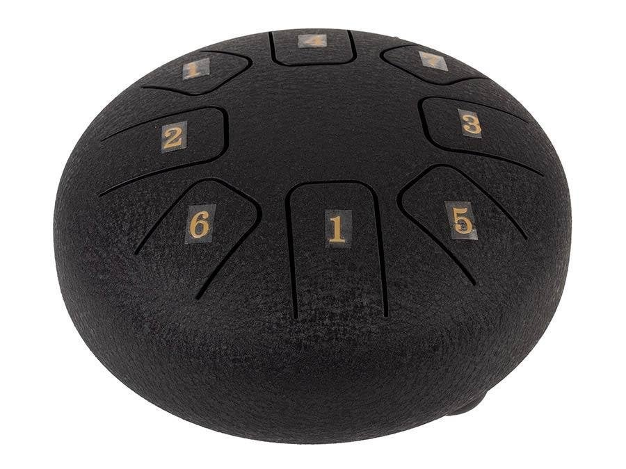 HTD0608/RB |Hayman stalen tongdrum 6" grof zwart, ., Nieuw, Ophalen of Verzenden, Melodische percussie