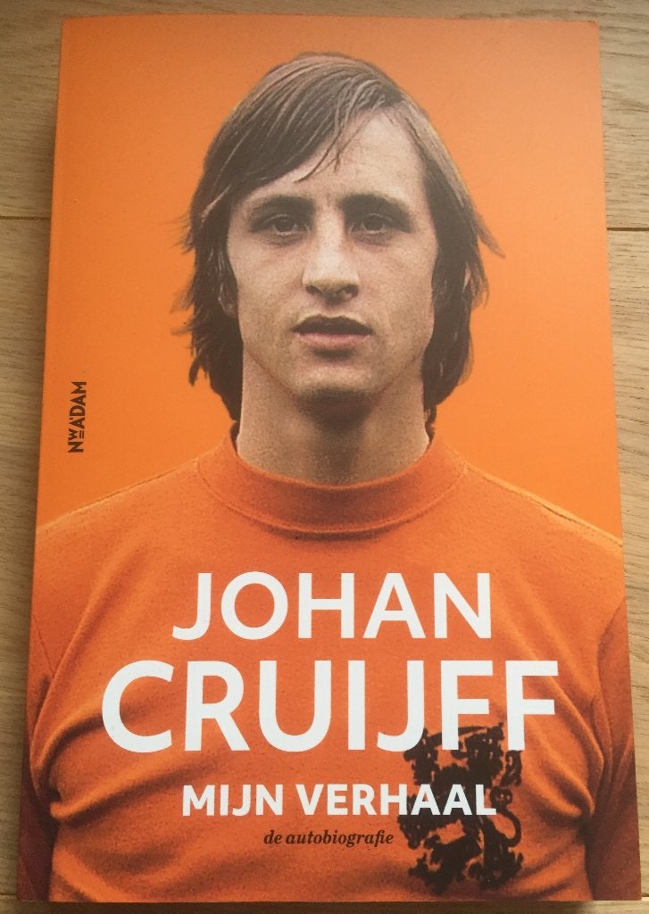 Johan Cruijff - Mijn verhaal - de autobiografie, Ophalen of Verzenden, Zo goed als nieuw, Balsport