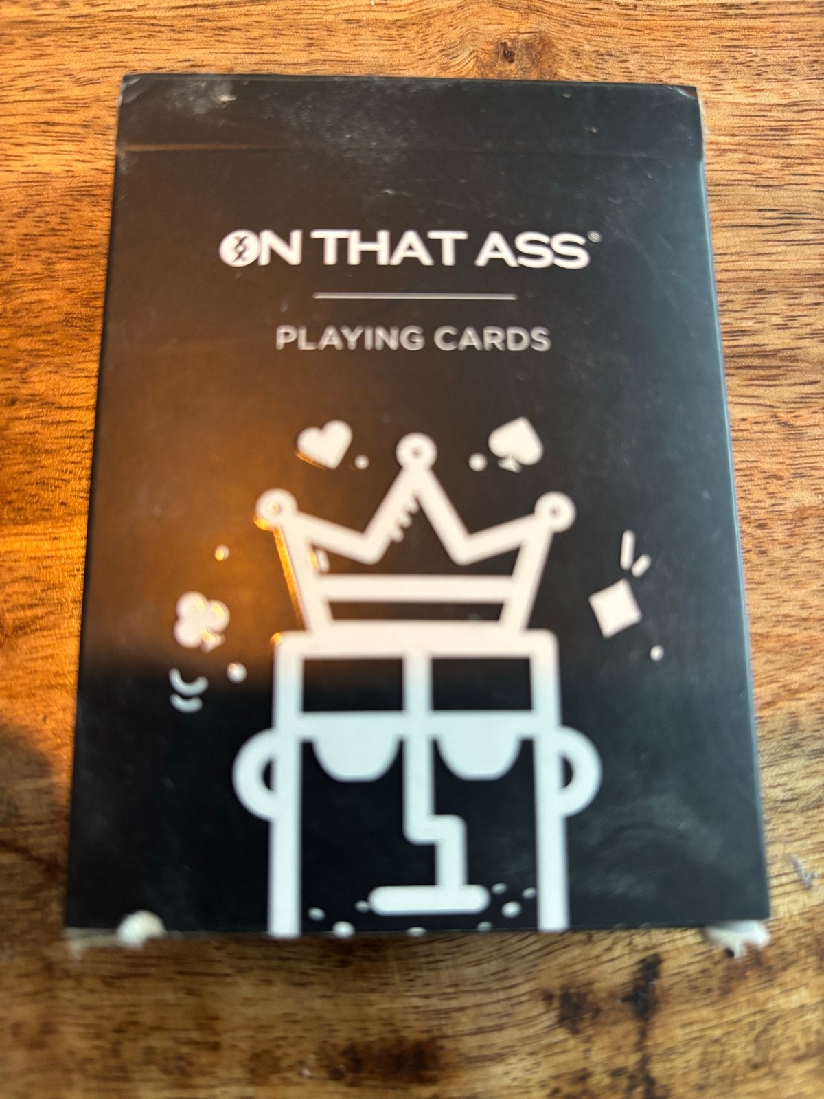 On That Ass Speelkaarten - Collectorsitem, Een of twee spelers, Ophalen of Verzenden, Gebruikt