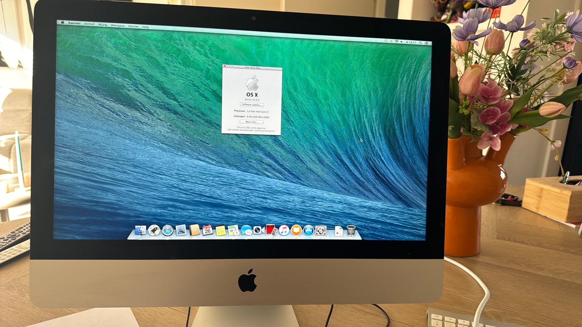 Mac desktop 2014, Ophalen of Verzenden, Gebruikt, IMac, 2 tot 3 Ghz