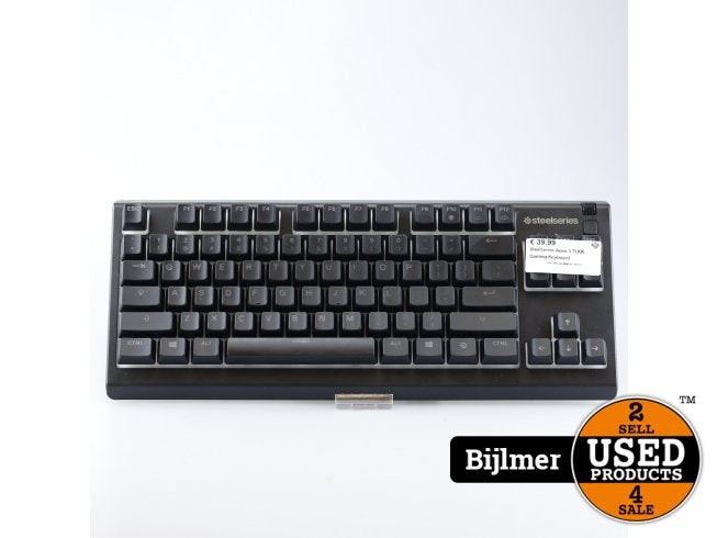 Steelseries Apex 3 TLKK Gaming Keyboard, Steelseries, Zo goed als nieuw, Support@steelseries.com, 1150 18th St NW, Suite 106
Auburn, WA 98001
USA