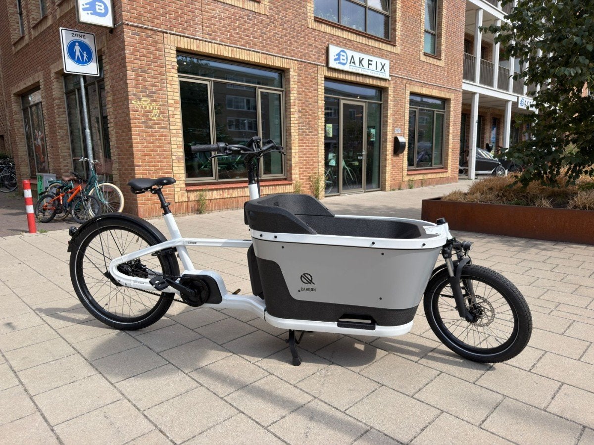 Carqon Cruise E2-2x400Wh Wit 49cm, Ophalen, Gebruikt, -, -