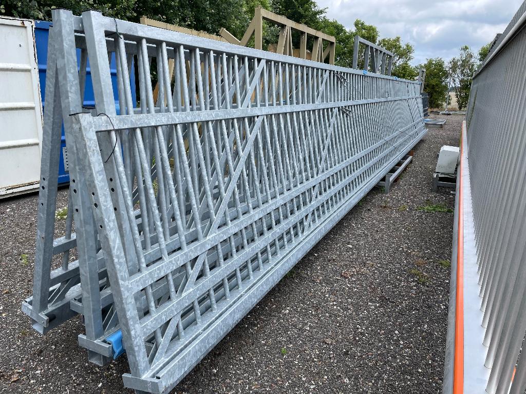Schuifpoort vrijdragend,  NIEUW 13.5 x 180 cm, Tuin en Terras, Ophalen, Schuifpoort, Nieuw, 200 cm of meer
