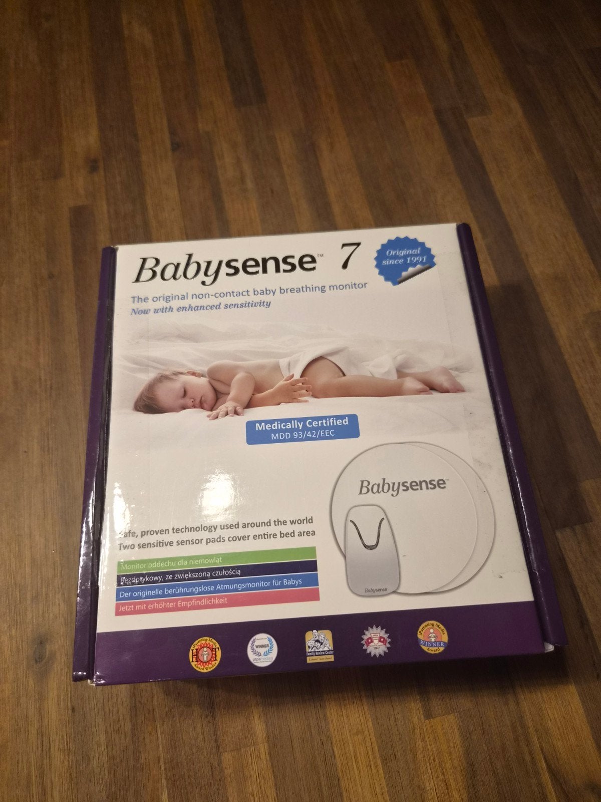 Babysense 7 Ademhalingsmonitor - Zo goed als nieuw, Kinderen en Baby's, Babyfoons, Ophalen of Verzenden, Zo goed als nieuw, Minder dan 100 meter