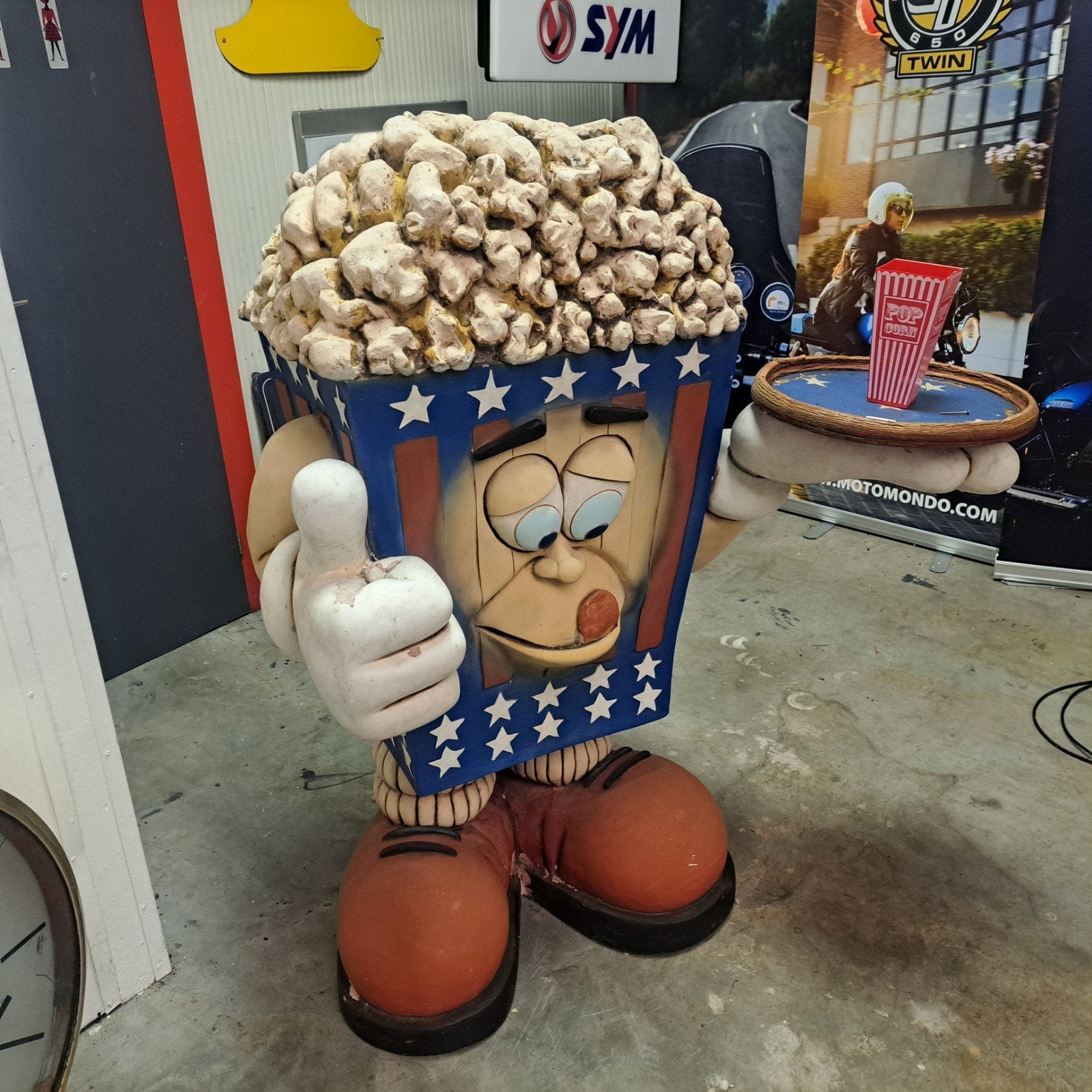 AFD Home Popcorn Waiter Beeld Xxl, Ophalen of Verzenden, Reclamebord