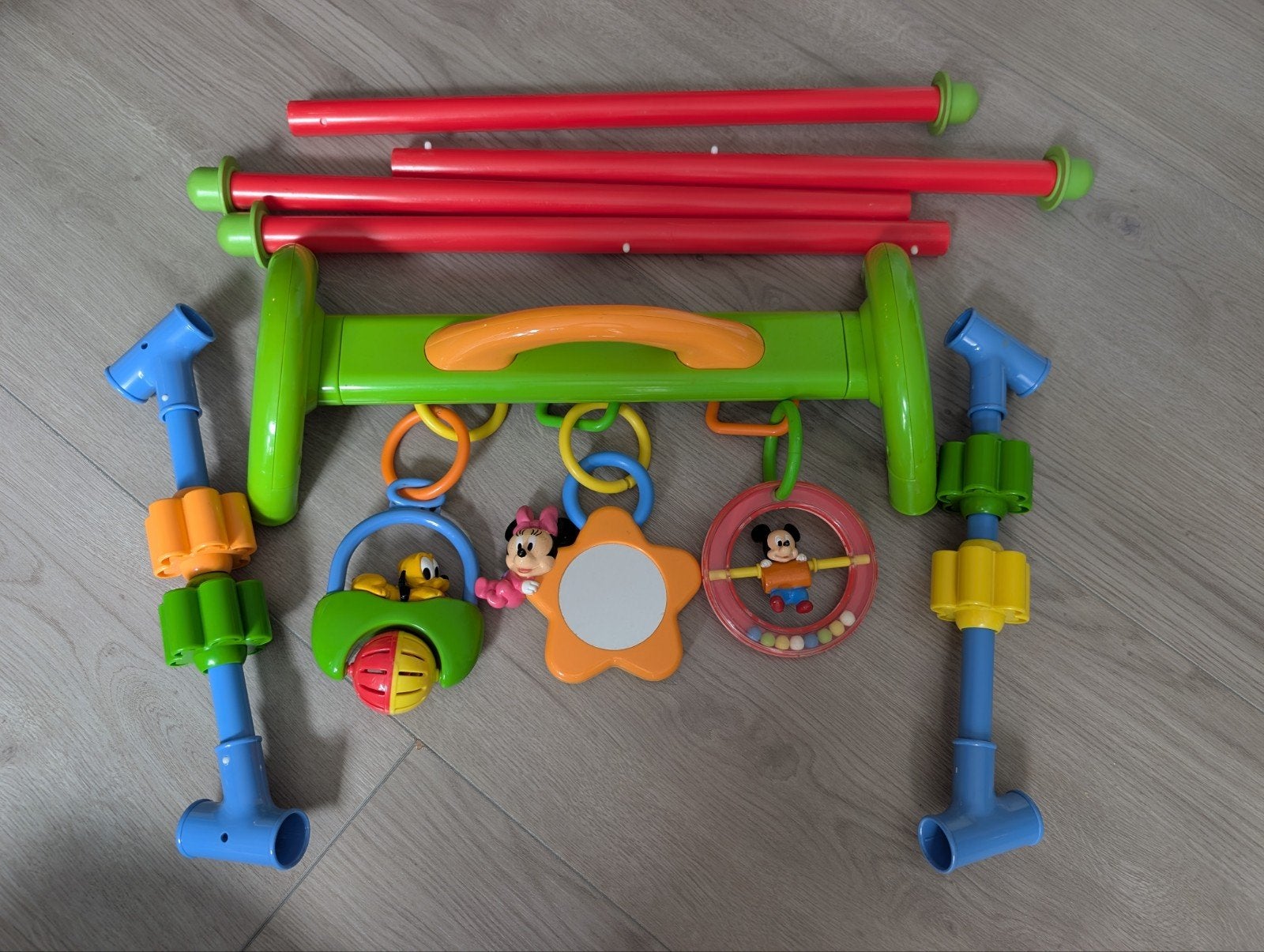 Baby speelgoed set:, Kinderen en Baby's, Speelgoed | Babyspeelgoed, Ophalen, Gebruikt, Babygym, Met geluid
