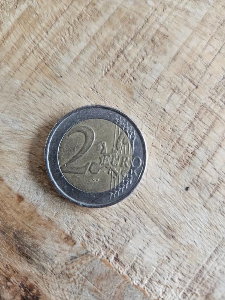 Portugese munt uit 2002, Postzegels en Munten, Munten | Europa | Euromunten, Ophalen of Verzenden, 2 euro