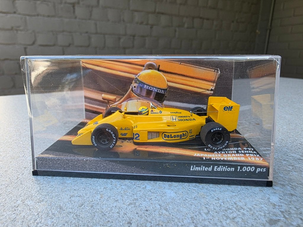 1/43 A.Senna Lotus Honda 99T Japanese GP 1987 L.E. * NIEUW *, Ophalen of Verzenden, Nieuw, Formule 1